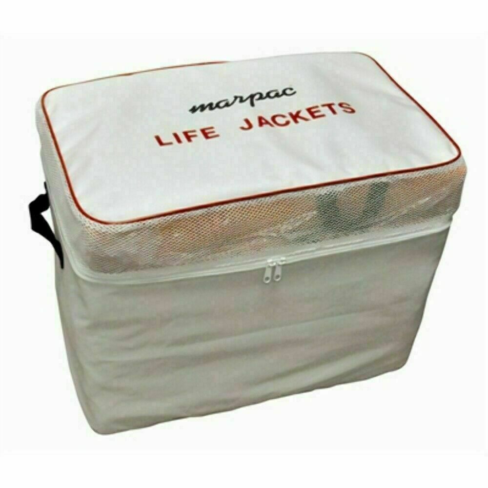 Marpac Boat Marine Life Jacket Storage Bag 21"x13"x16" Holds 5 Type II - 7-0046