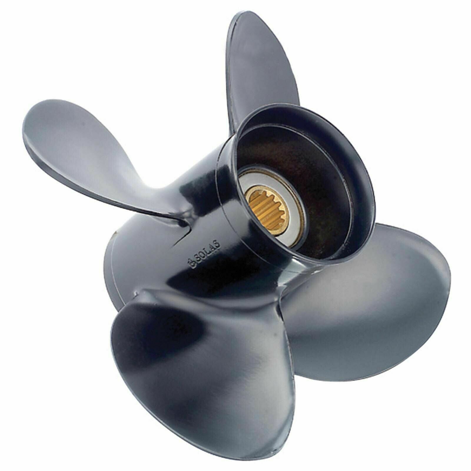 Solas 3413-138-19 Propeller Suzuki 13.75'' 19'' Pitch 4 Blade RH Pro Johnson. 3413-138-19boabo