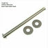 Marpac 7-1836 Boat Trailer Roller Shaft Galvanized 6-1/4" OD 1/2"