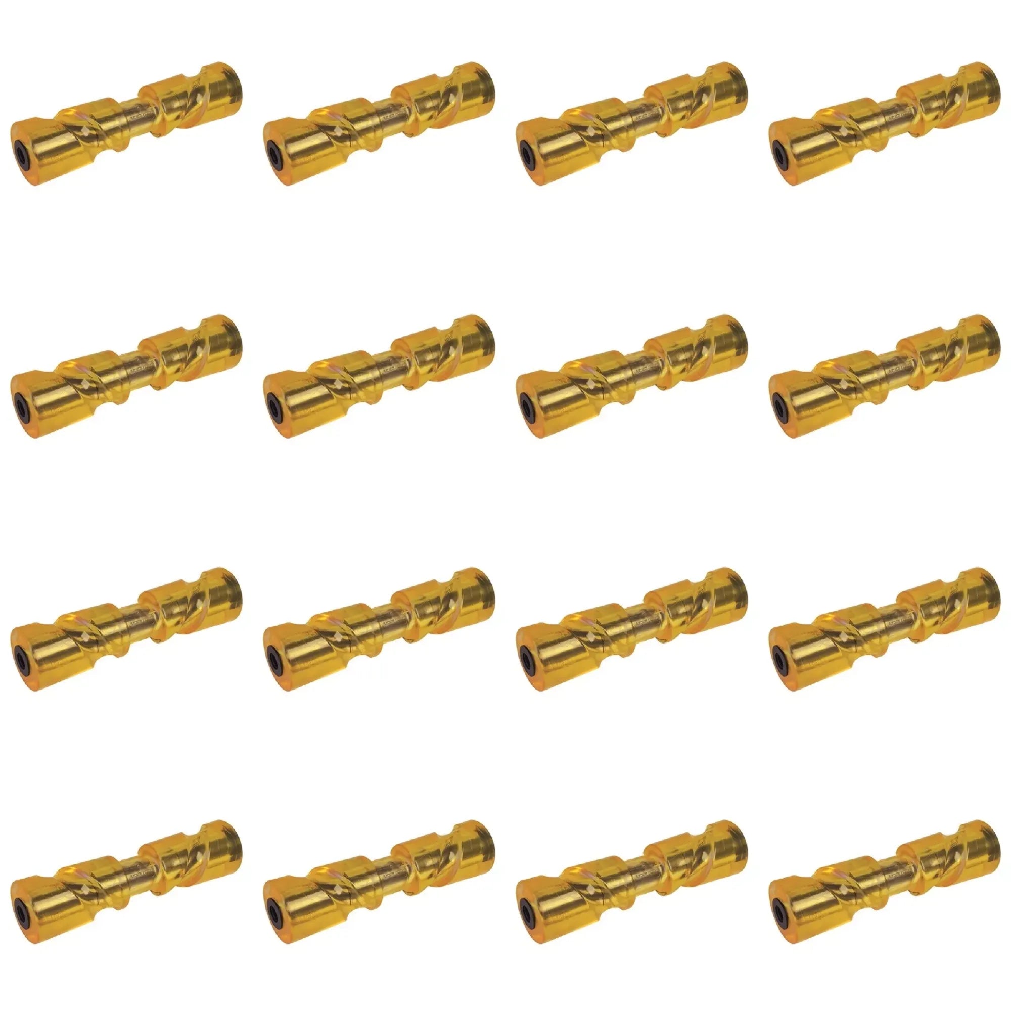 16-Pack Tough Guy Marpac 7-1583 12" Self-Centering Poly Keel Roller for Boat Trailer