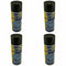 4-Pack Marpro Boat Marine Phantom Black Mercury Spray Paint | 12oz | Oil & Gasoline Resistant