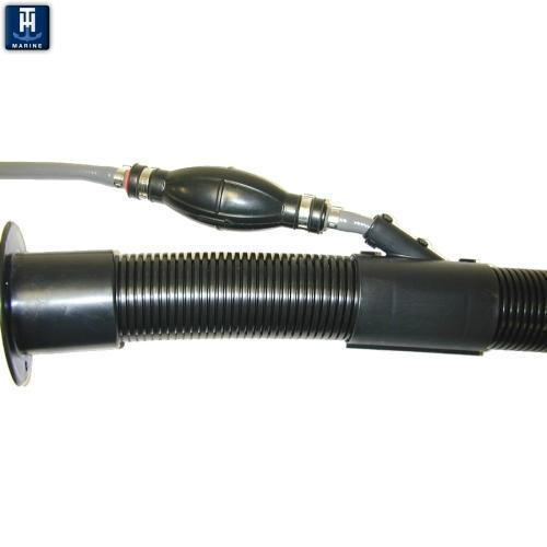 T-H Marine RFHU-1-DP Rigging Flange Hose Union Black - Boat Marine Installation