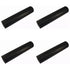 4-Pack Boat Trailer Side Guide Roller 9" Black Rubber – Lifetime Warranty