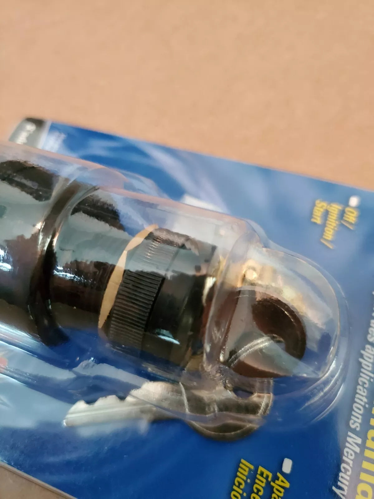 Boat Ignition Key Switch Push to Choke Mercury Outboard Off-On-Start 6 Terminals