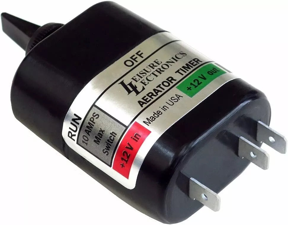 Leisure Electronics LWS-T Livewell Aerator Timer Toggle Switch – Boat