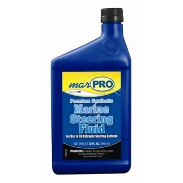 2 Pack - Hydraulic Steering Fluid Quart Replacement for Marine Steering Systems – 2 Quart