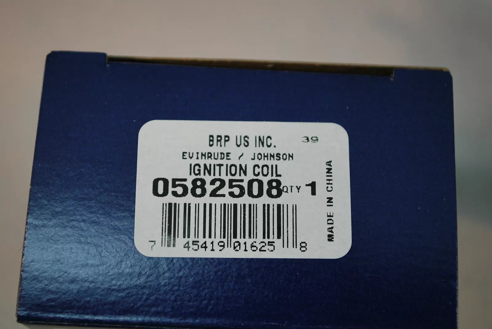 Johnson Evinrude OEM Outboard Coil 582508 - BRP/OMC New Factory Part