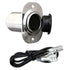 Marine Boat RV 12V Accessory Socket Jack Power Outlet Stainless Steel