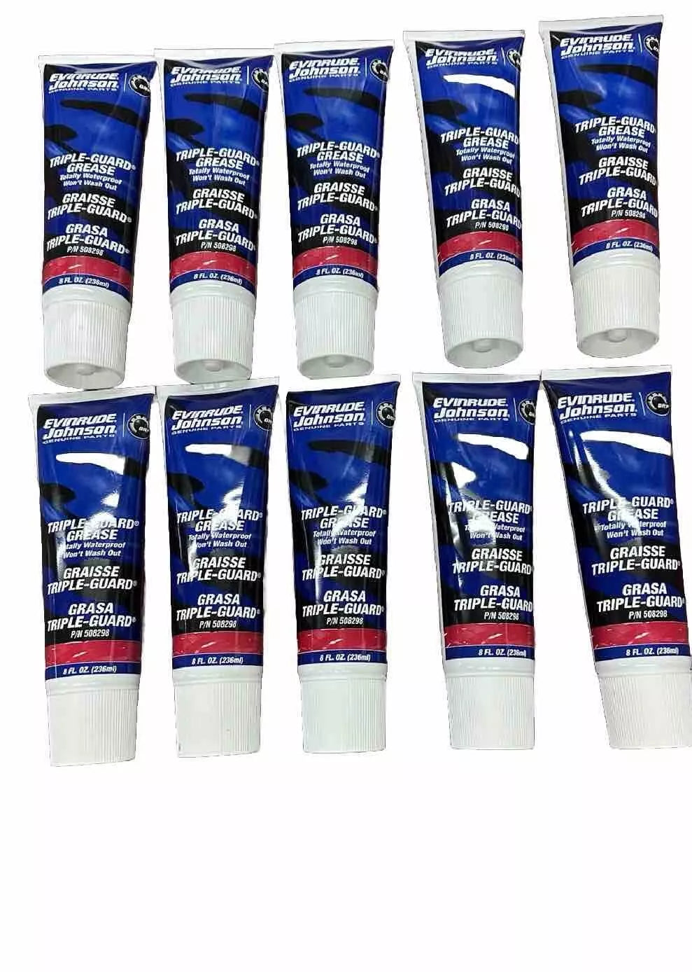 Evinrude Johnson OMC Triple Guard Grease 8 oz Tube - BRP 508298