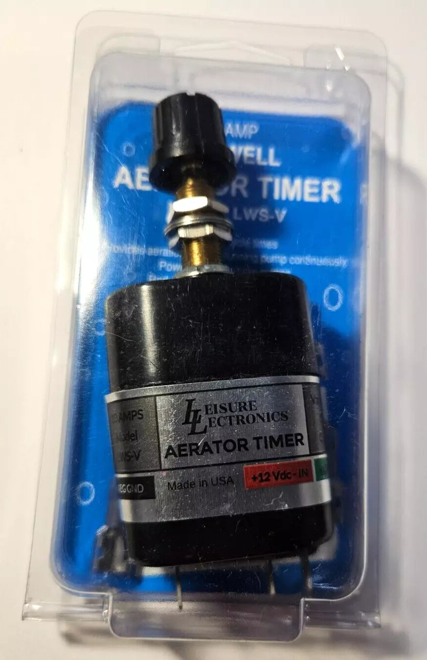 Variable 12V Livewell Aerator Timer Adjustable – Leisure Lectronics LWS-V, Marine