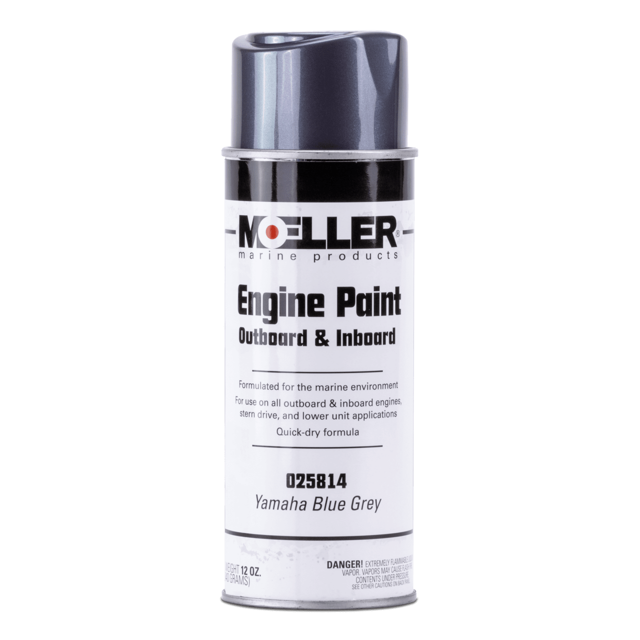 Moeller Marine 025814 Engine Paint – Yamaha Blue Gray